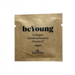 beYoung Veganes Collagen Getränkepulver mit Zunderschwamm...